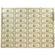 2003 Federal Reserve $2 Note -  Uncut Sheet of 32