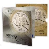 2015 Lithuania Euro Coin Set - 8 Coins