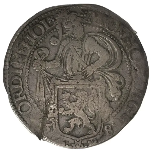 1576 Netherland Daaler (Daalder) - Clipped