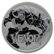 2020 Tuvalu 1oz Silver $1 - Marvel Series Venom - BU