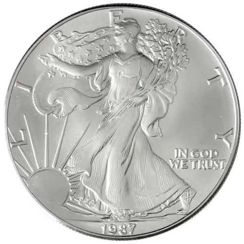 1988 American Silver Eagle - BU (Brilliant Uncirculated)