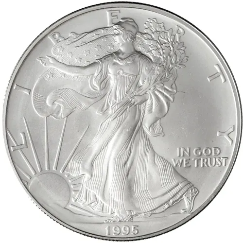 1995 American Silver Eagle - BU (Brilliant Uncirculated)