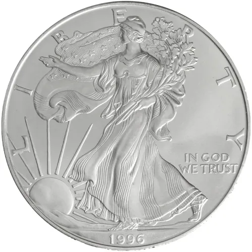 1996 American Silver Eagle - BU (Brilliant Uncirculated)