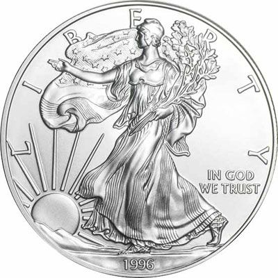 1996 American Silver Eagle - Problem