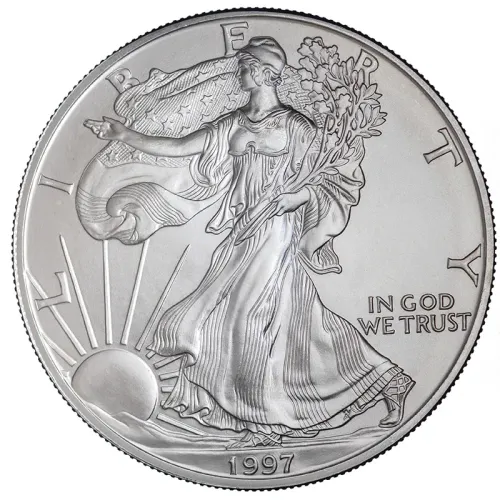 1997 American Silver Eagle - BU (Brilliant Uncirculated)