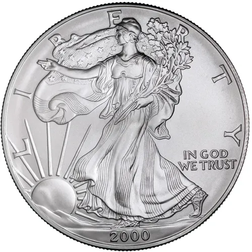 2000 American Silver Eagle - BU (Brilliant Uncirculated)