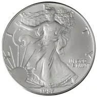 1987 American Silver Eagle - BU (Brilliant Uncirculated)