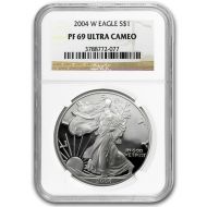 2004 American Silver Eagle - NGC PF 69