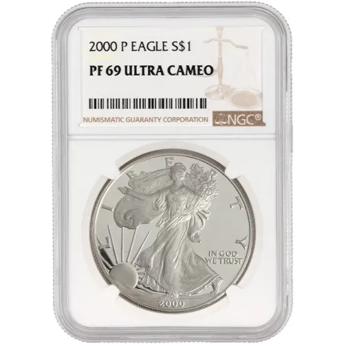 2000 American Silver Eagle - NGC PF 69