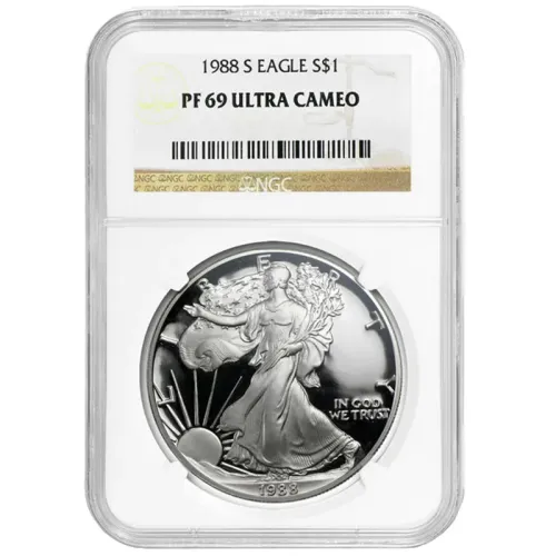 1988 American Silver Eagle - NGC PF 69