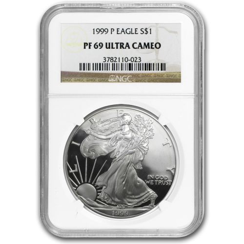 1999 American Silver Eagle - NGC PF 69