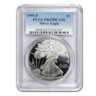 1999 American Silver Eagle - PCGS PF 69