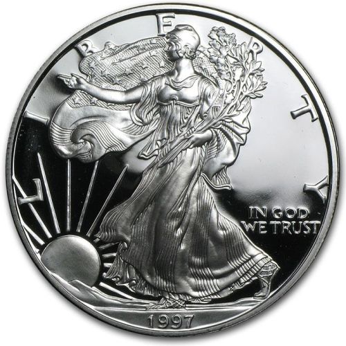 1997 American Silver Eagle - Proof (Coin Only)