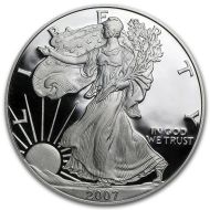 2007 American Silver Eagle - Proof (Coin Only)