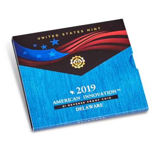 2019 American Innovation  Reverse Proof Coin - Delaware
