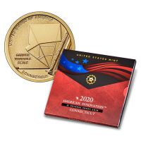 2020 American Innovation $1 Reverse Proof Coin - Connecticut