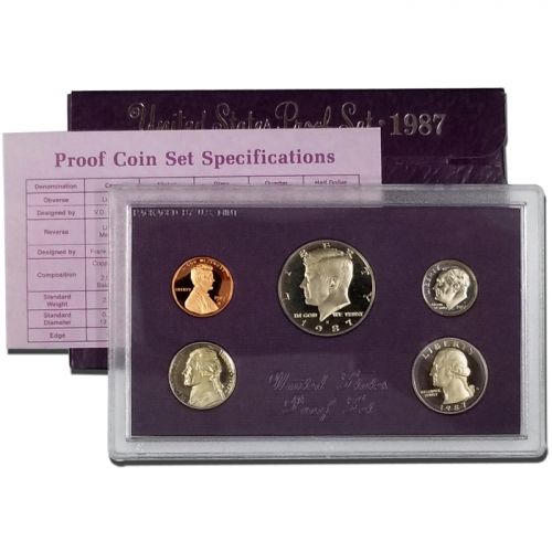 1987 United States Proof Set Buy And Sell Coins Coins For Sale