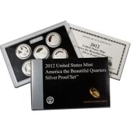 2012 America the Beautiful Quarter Silver Proof Set