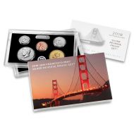 2018 United States San Franciso Silver Reverse Proof Set