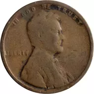 1922 D Lincoln Wheat Penny - Almost Good (AG)