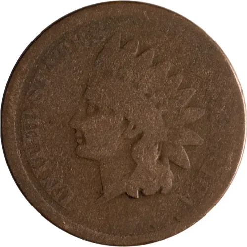 1872 Indian Head Penny - About Good (AG)