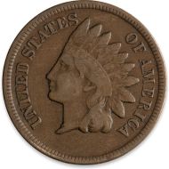1862 Indian Head Penny - Very Good