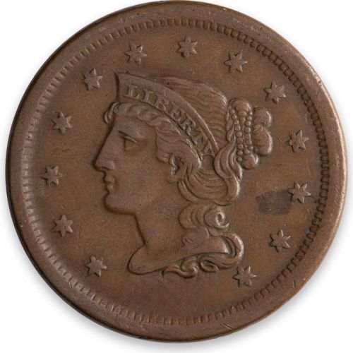 1851 Large Cent - Extra Fine