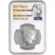 2023 S Peace Silver Dollar Proof - NGC PF70