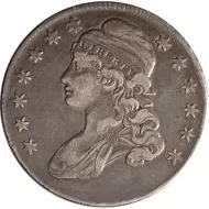 1833 Capped Bust Half Dollar - Very Fine (VF)