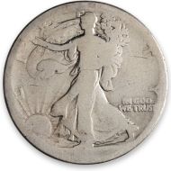 1921 S Walking Liberty Half Dollar - AG (About Good)