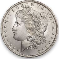 1880 S Morgan Dollar - (BU) Brilliant Uncirculated