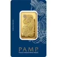 1oz  PAMP Suisse .9999 Fine Gold - In Assay
