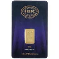 2.5 Gram Gold Bar - Istanbul Gold Refinery (In Assay Card)