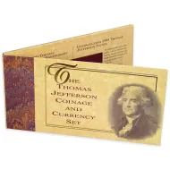 1993 Thomas Jefferson Coinage and Currency Set