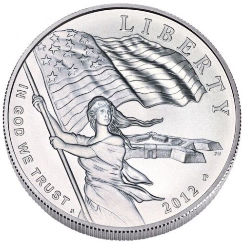 2012 Star-Spangled Banner Uncirculated Silver Dollar