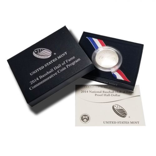 2014 Baseball Hall Of Fame Proof Half Dollar - Buy And Sell Coins ...