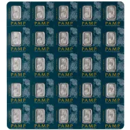 25x1 Gram PAMP Fortuna Platinum Bars