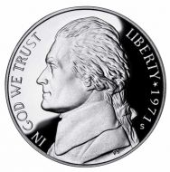 1971 Proof Jefferson Nickel