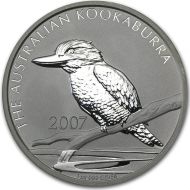 2007 Australia 1oz Silver Kookaburra
