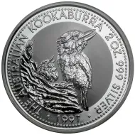 1997 Australia 2oz Silver Kookaburra