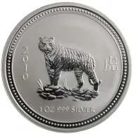 2007 (2010) Australia 1oz Silver Year of the Tiger