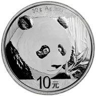 2018 Chinese Silver Panda 30gr