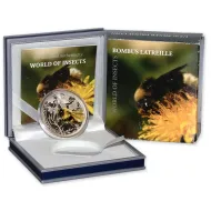 2011 Palau $2 1/2oz .925 Silver - Bumblebee