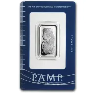 10 Gram Silver Bar .999 Fine Silver - PAMP Fortuna