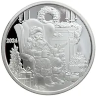 2024 Letters to Santa 1oz .999 Silver Round