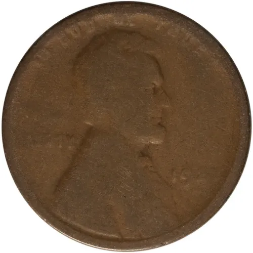 1922 D Lincoln Wheat Penny - Weak D - Fair