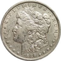 1886 O Morgan Dollar -  (XF) Extra Fine