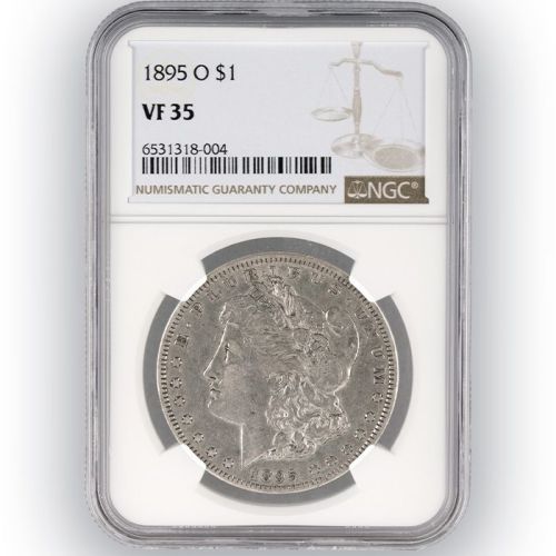 1895 O Morgan Dollar -  NGC VF35