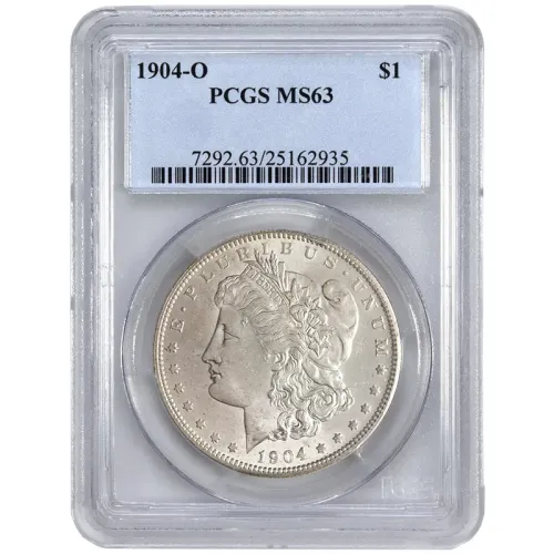 1904 O Morgan Dollar Vam 4b - PCGS MS63