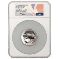 2022 Australia 5oz Silver Wedge-Tailed Eagle - NGC PF70 - Mercanti Sig